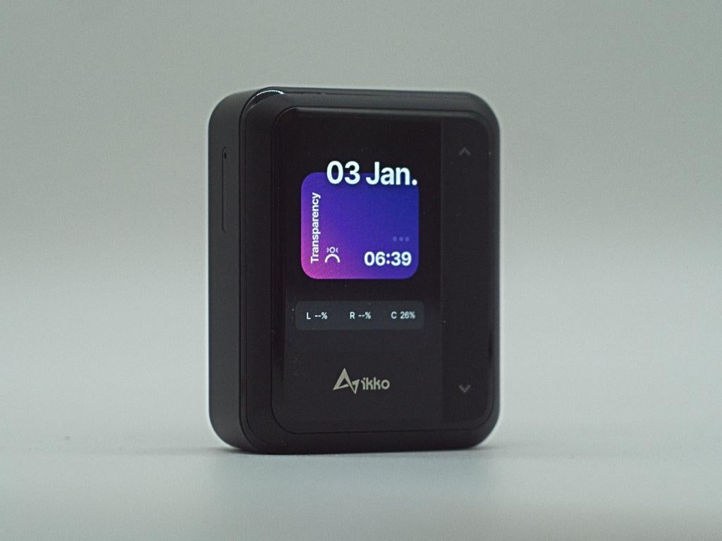 Ikko Activebuds, Telecommunicatie, Mobiele telefoons | Oordopjes, Zo goed als nieuw, In oorschelp (earbud), Overige merken, Zwart