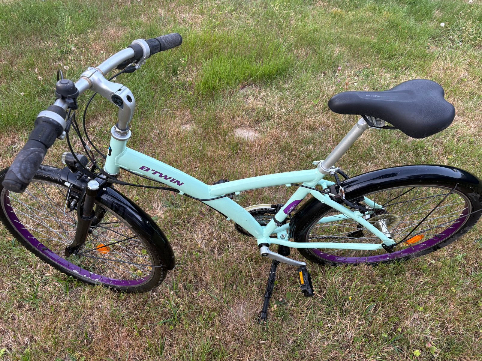 Kinderfiets meisjes, Fietsen en Brommers, Ophalen, Zo goed als nieuw, Velgrem, 16 tot 20 inch
