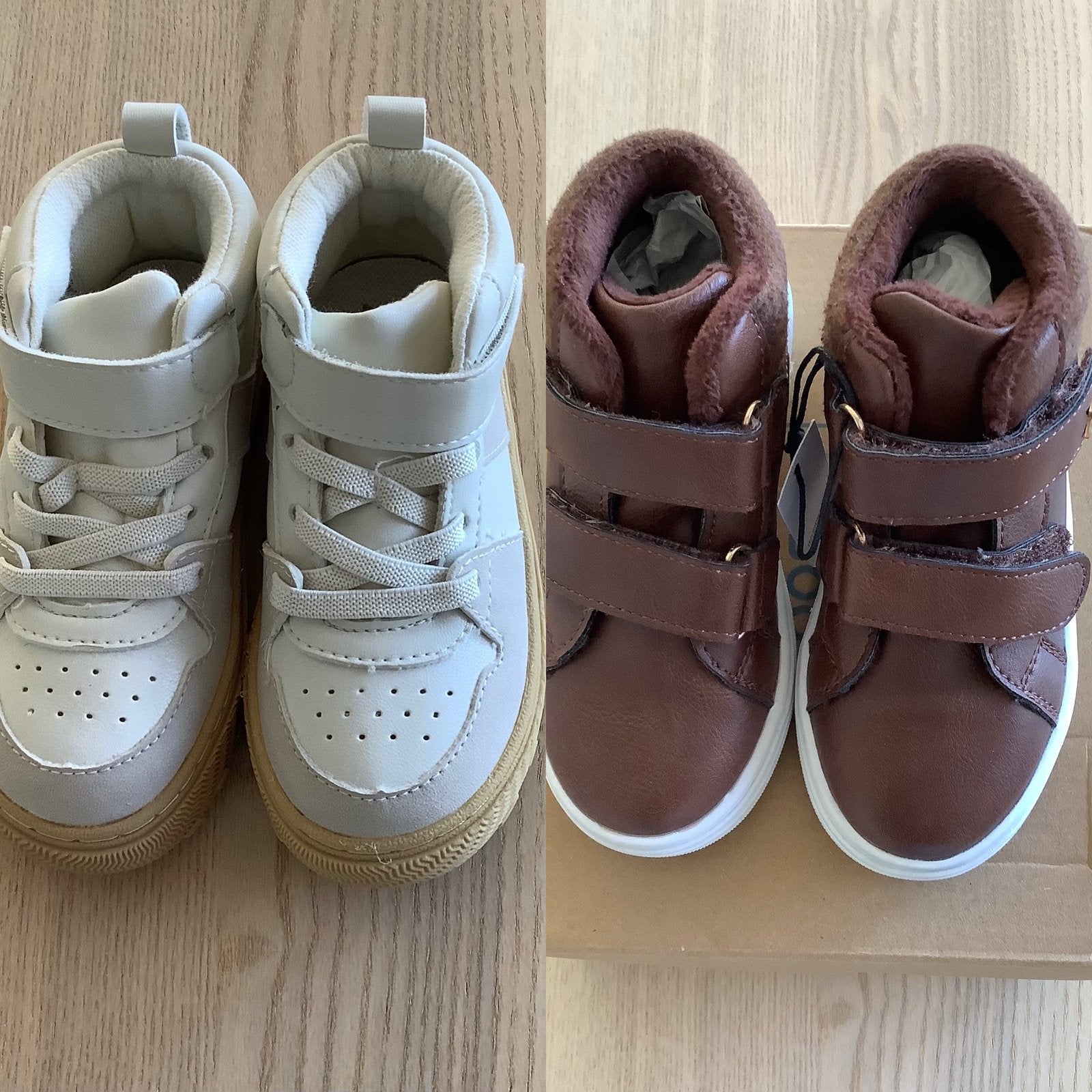 witte Snickers /hoge Snickers., Enlèvement, Chaussures