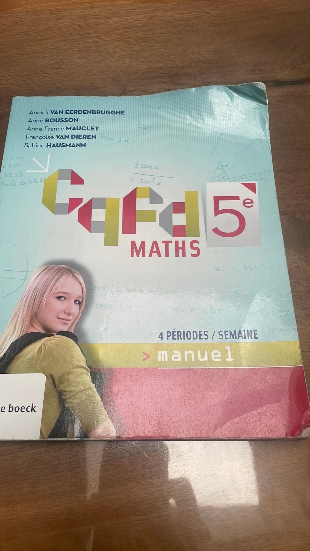CQFD 5 4 periodes / semaine, Enlèvement, Utilisé