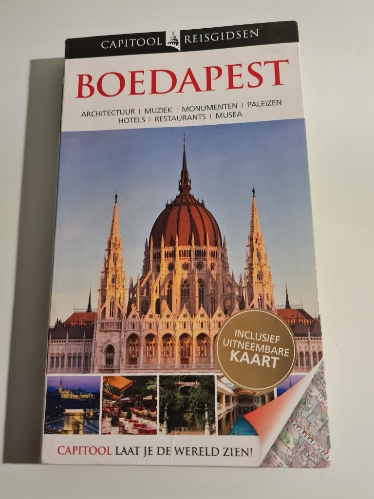 Capitool reisgids: Boedapest + Uitneembare kaart, Boeken, Reisgidsen, Ophalen of Verzenden, Capitool