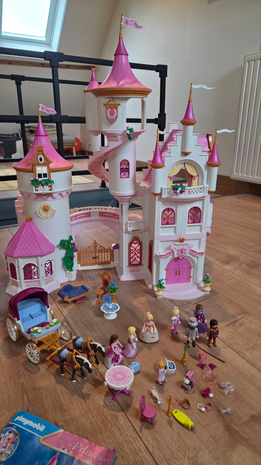 Playmobil Princess 70447 en 70449, Comme neuf, Princess, Château/Fort, Kit complet