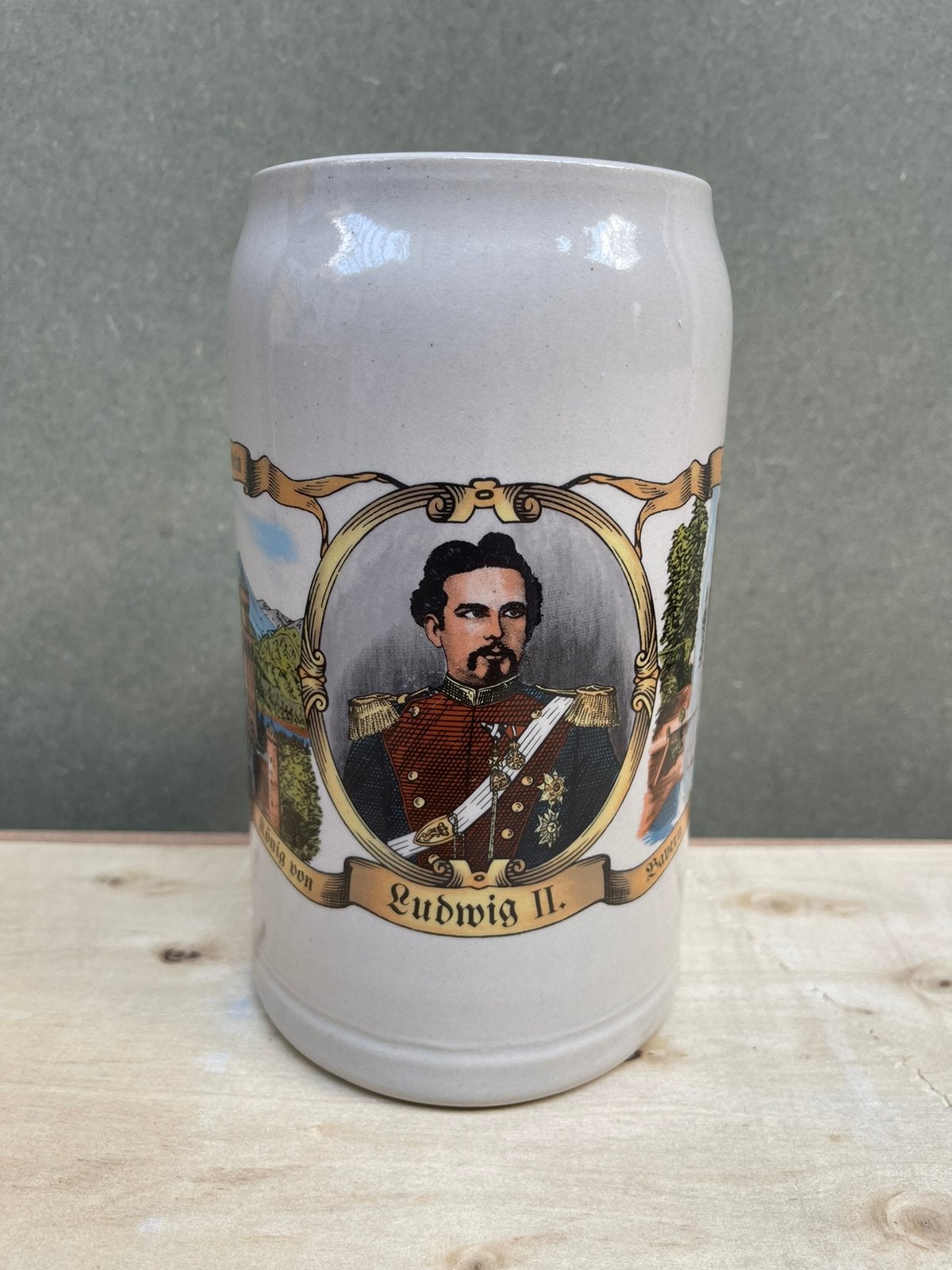 Ludwig 2 stenen bierpot, Verzamelen, Ophalen, Zo goed als nieuw