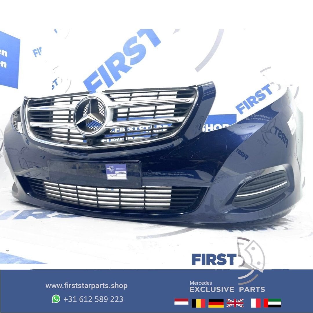 W447 BUMPER Mercedes V KLASSE / VITO VOORBUMPER COMPLEET A44, Gebruikt, -, Voor, Ophalen of Verzenden