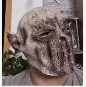 Masque intégral biochimique en latex Vampire Horror Zombie, Envoi, Neuf