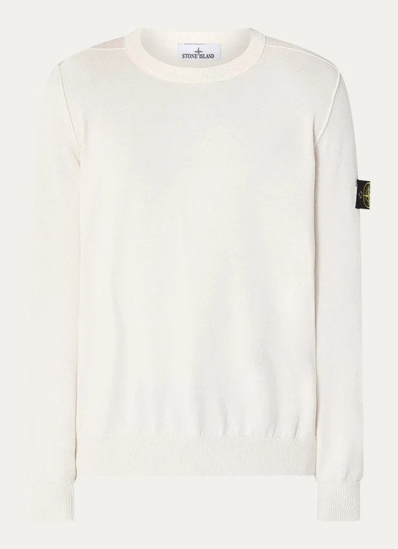 Stone Island - Fijngebreide trui - Maat M, Maat 48/50 (M), Beige, Nieuw, Ophalen of Verzenden