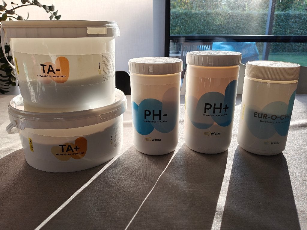 Zwembad waterhardheid, pH en chloor, Tuin en Terras, Zwembad-toebehoren, Gebruikt, Ophalen