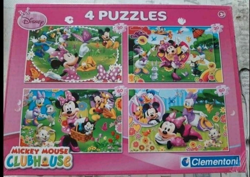 puzzel disney mickey mouse clubhouse ( 4 in 1), Ophalen of Verzenden