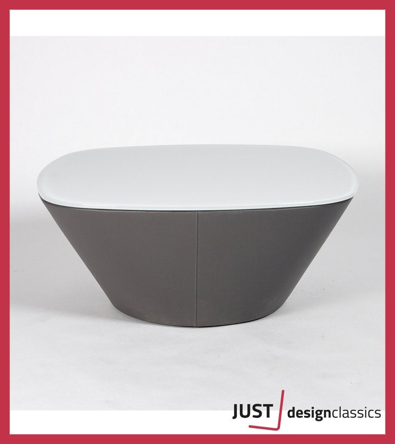 AANBIEDING!!! Walter Knoll  Ameo Table Leder (voorraad:4), Huis en Inrichting, Ophalen, Glas