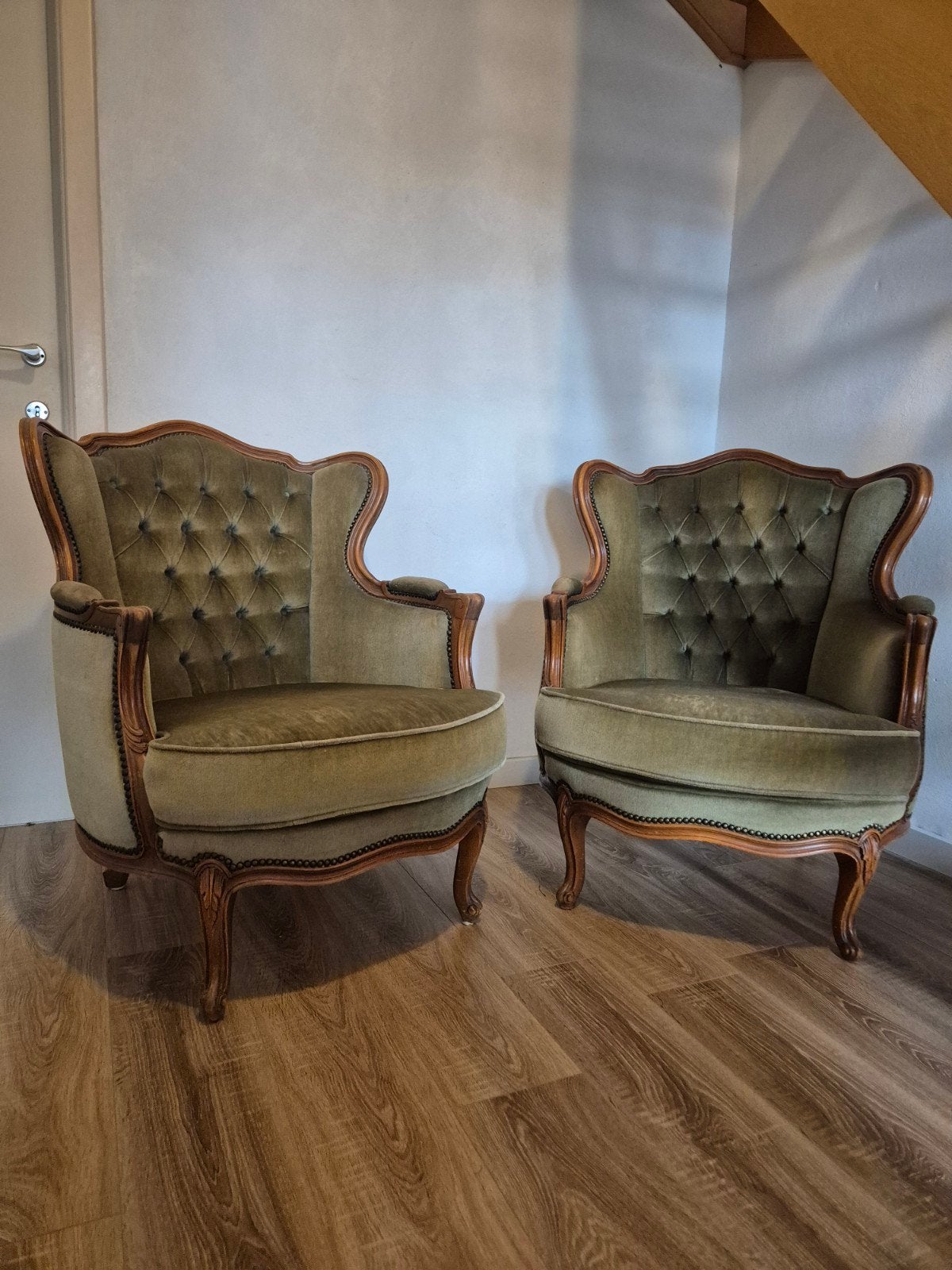 2 zetels vintage, Ophalen of Verzenden