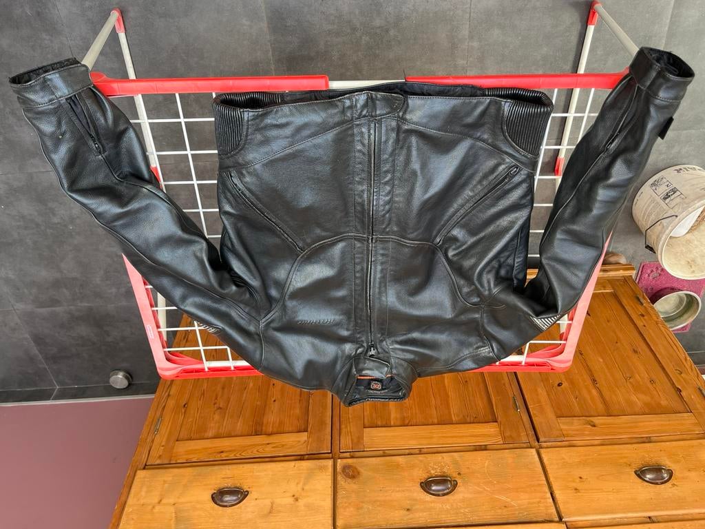 Motorvest leder Hein Gericke, Ophalen, Tweedehands, Heren, Jas | leer