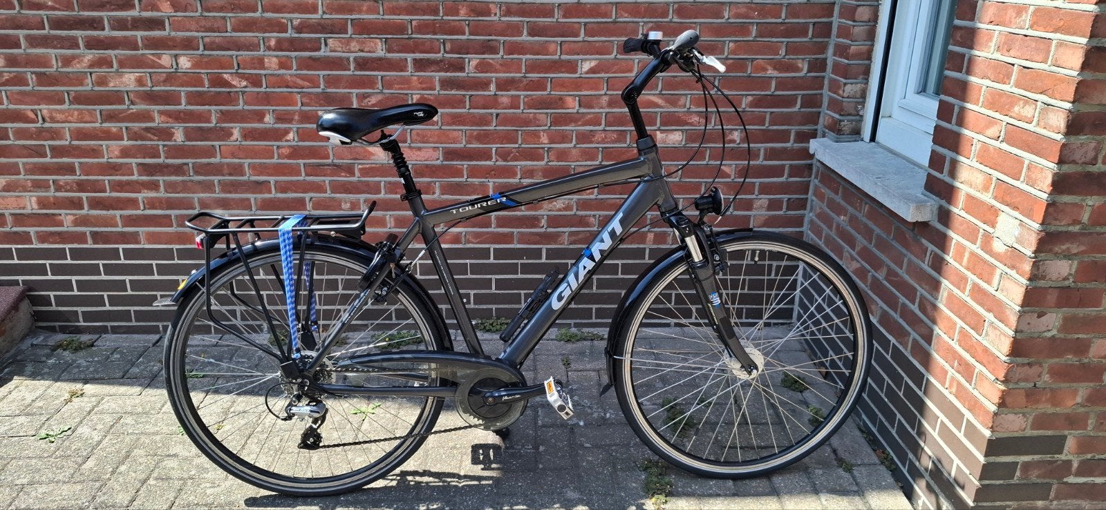 herenfiets Giant in prachtige staat, Frein sur jante, Enlèvement, 53 à 57 cm, 28 pouces