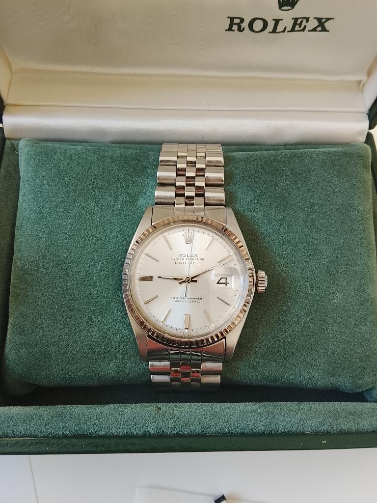 Rolex datejust, Ophalen, Gebruikt, Staal, Rolex