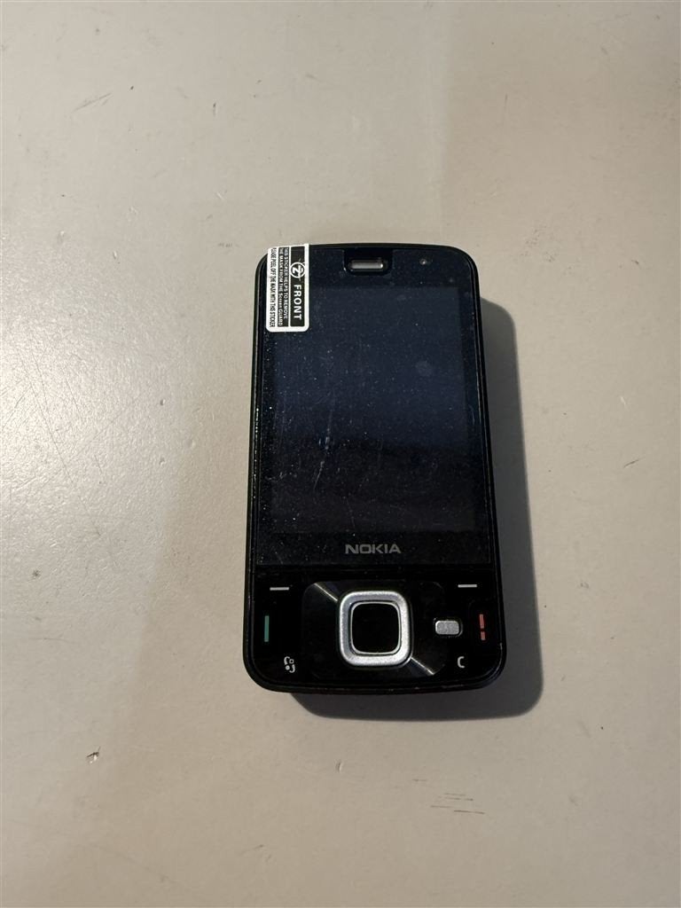 Nokia N96 Retro Mobiele Telefoon - 16GB - Simlockvrij - Zwar, Telecommunicatie, Ophalen of Verzenden, Zo goed als nieuw, Zwart