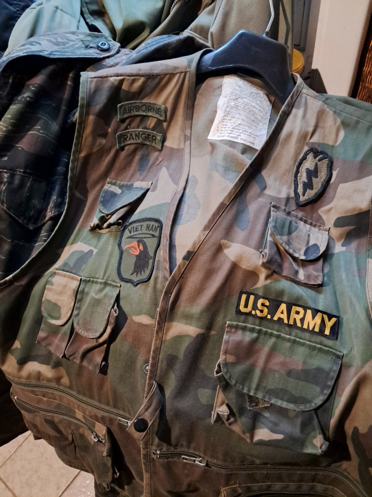 U.S.camou kleding vietnam oorlog, Sport en Fitness, Schietsport-accessoires, Ophalen, Zo goed als nieuw