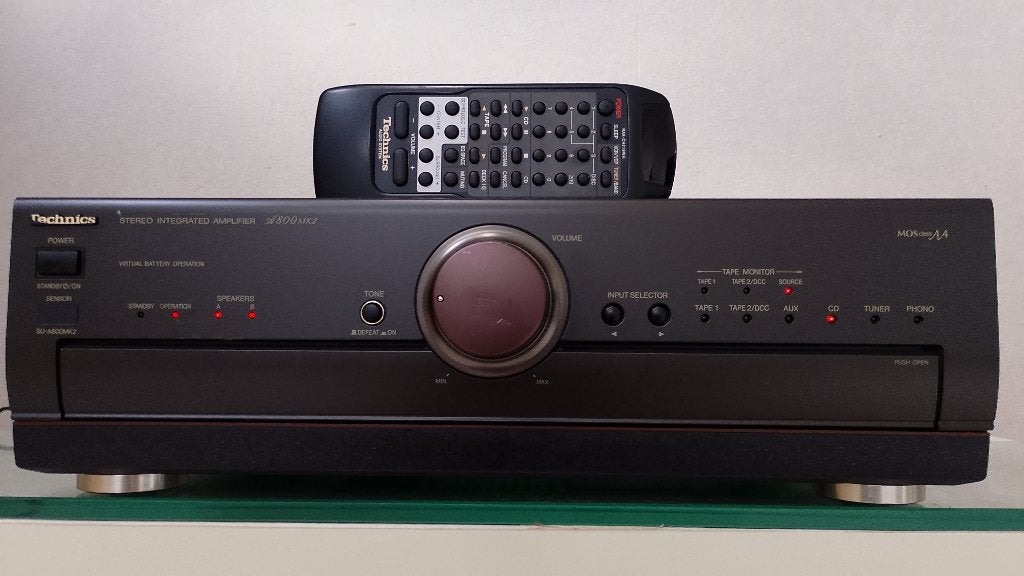 Technics VERSTERKER "SU-A800 MK2" , Class AA., Ophalen of Verzenden, Gebruikt