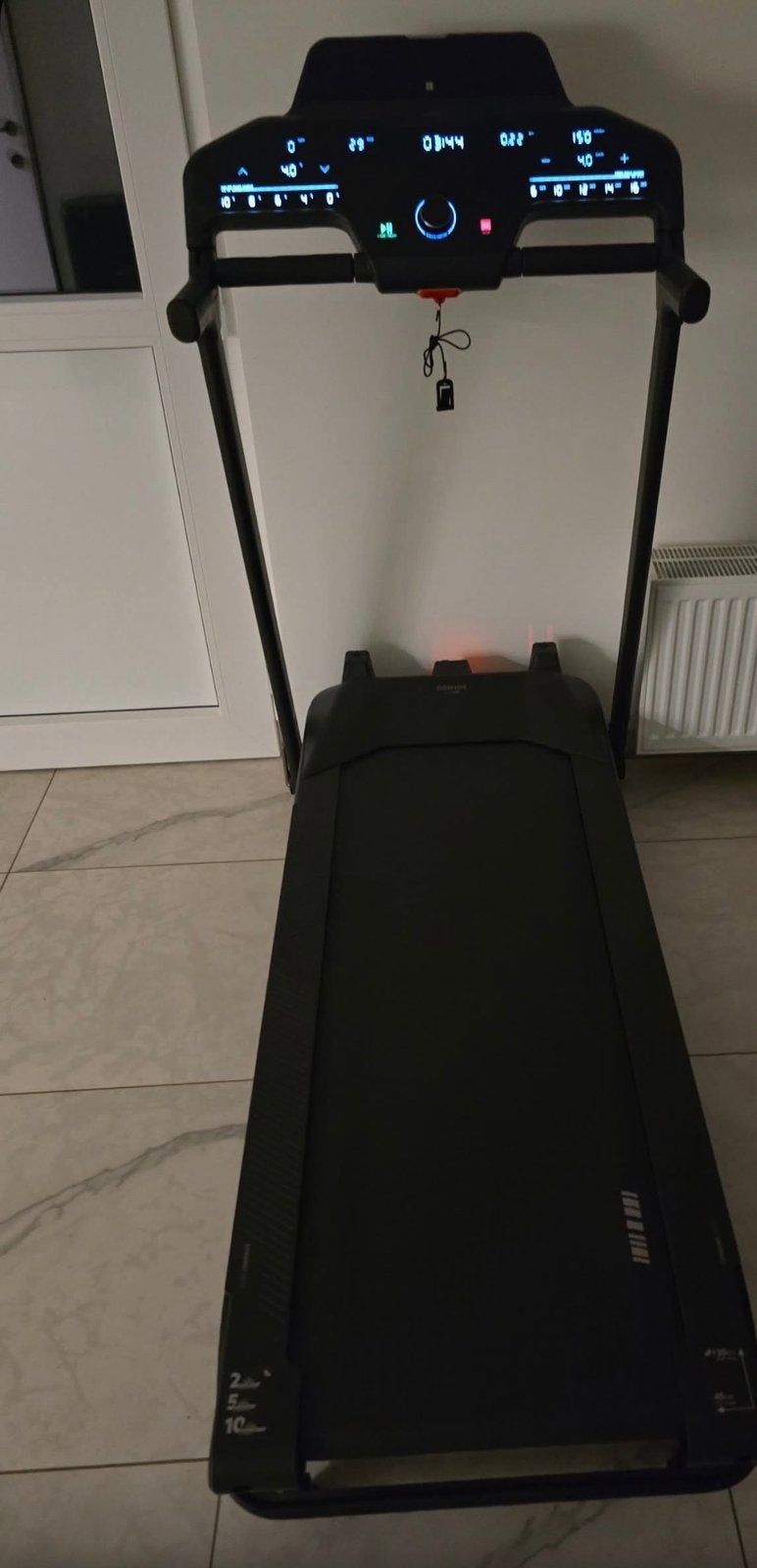 DOMYOS Opvouwbare loopband, Sport en Fitness, Ophalen, Zo goed als nieuw, Loopband