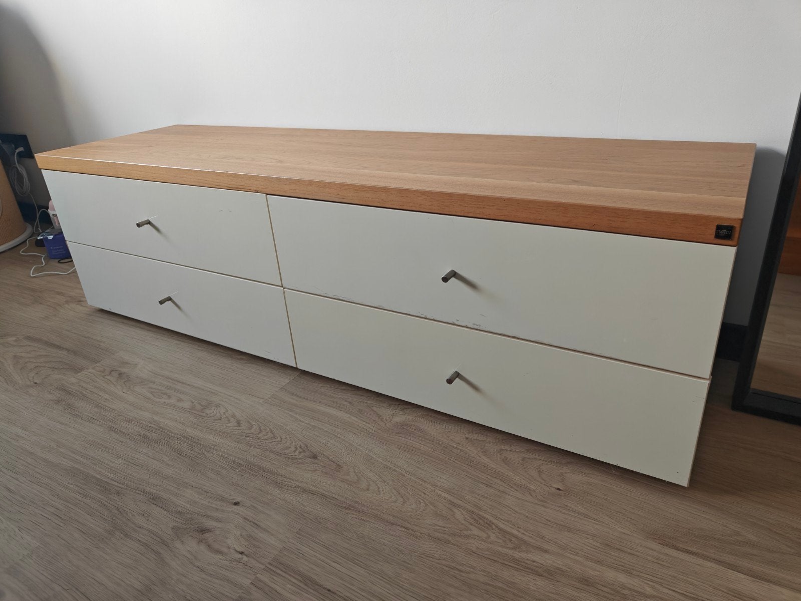 Hulsta Now ladenkast, Huis en Inrichting, Ophalen, Gebruikt, 100 tot 150 cm, Minder dan 100 cm