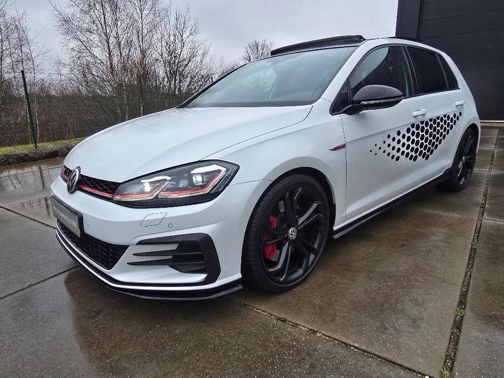 VW Golf GTI TCR 2.0 TSI DSG 290 pk Automaat Pano + Garantie, Auto's, Volkswagen, Bedrijf, 5 deurs, Golf, Adaptive Cruise Control