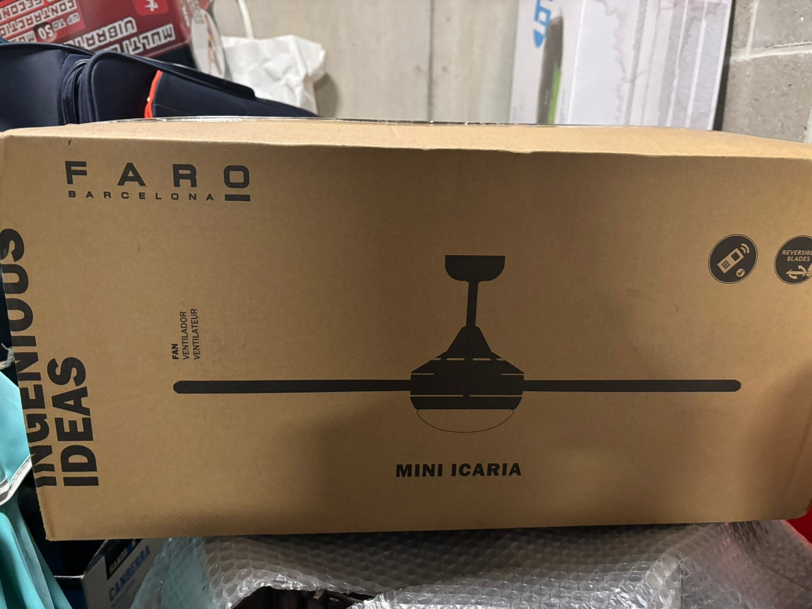Ventilateur de plafond, Electroménager, Ventilateurs, Enlèvement, Comme neuf, Ventilateur de plafond