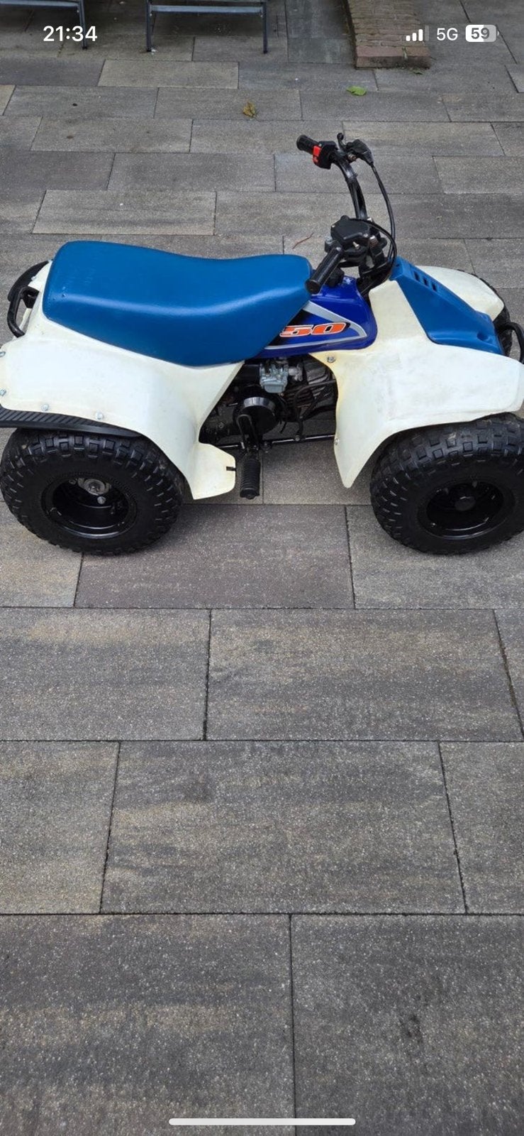 Suzuki lt 50, Ophalen, Zo goed als nieuw