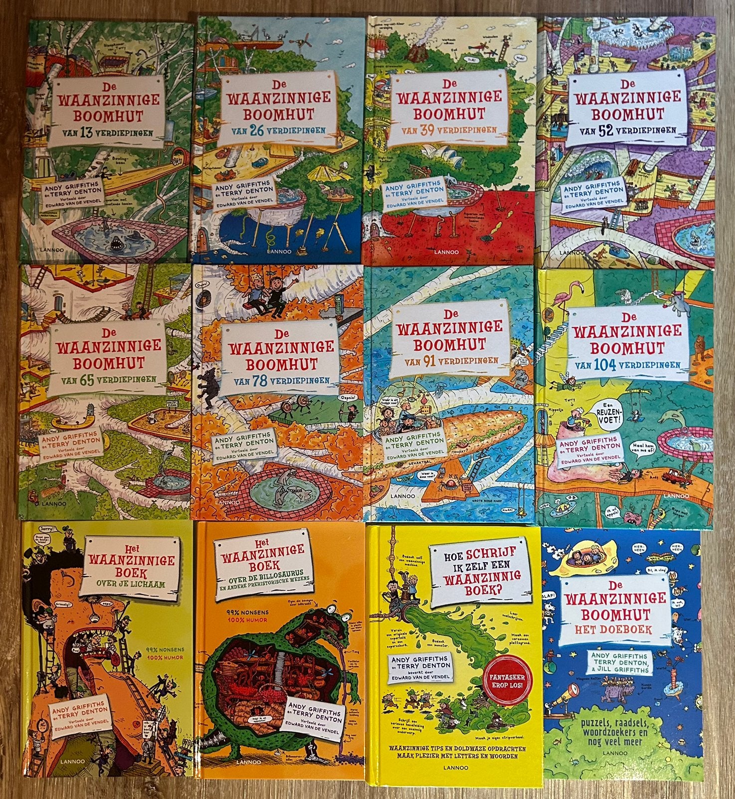 Collectie De waanzinnige boomhut, Ophalen of Verzenden, Zo goed als nieuw, Fictie algemeen
