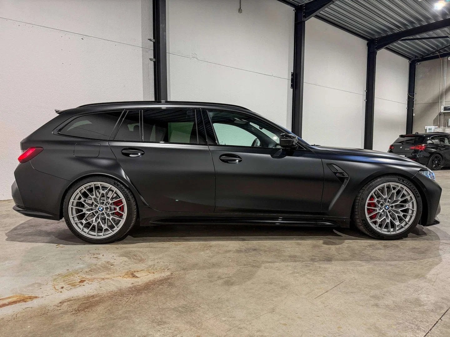 BMW M3 Touring | Frozen | PPF | HK (bj 2024, automaat), Auto's, BMW, Automaat, 2993 cc, Leder, Bedrijf
