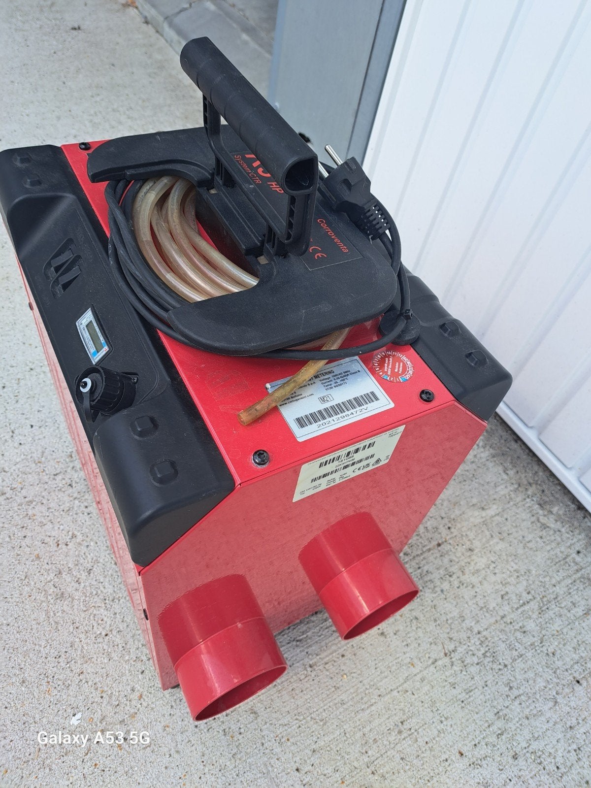 Corroventa K3 HP professionele bouwdroger / luchtontvochtige, Ophalen