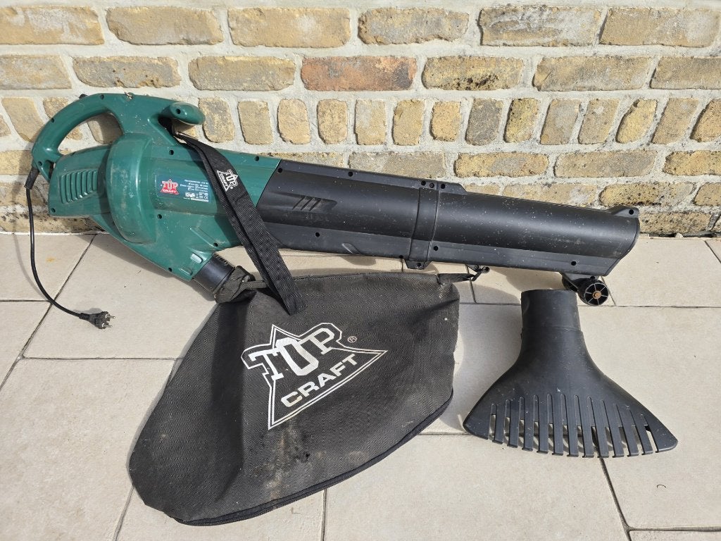 bladblazer, Jardin & Terrasse, Avec sac de ramassage, Électrique, Topcraft, Enlèvement