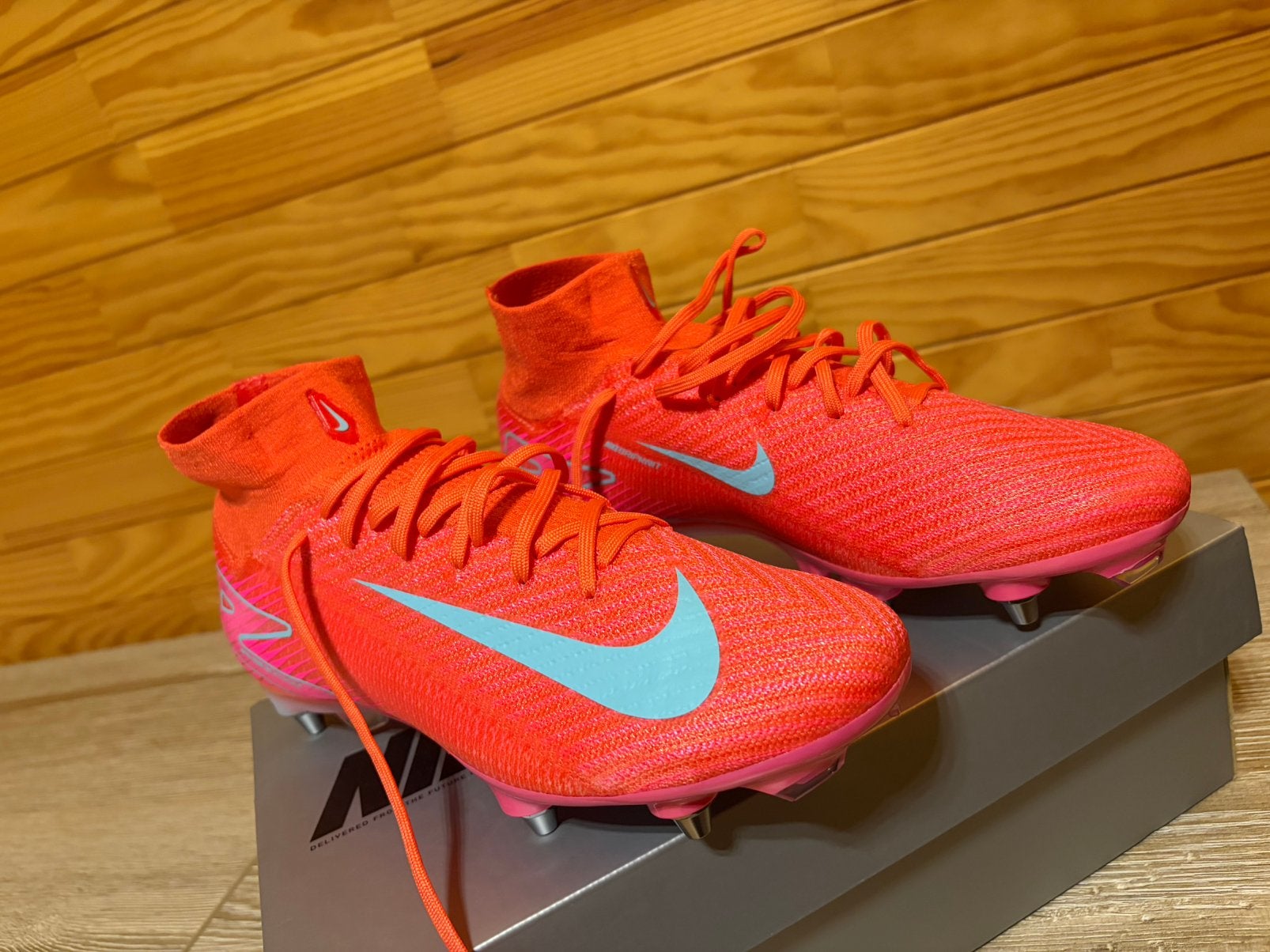 Nike Mercurial Superfly 10 Elite SG – maat 42, Sports & Fitness, Enlèvement, Comme neuf