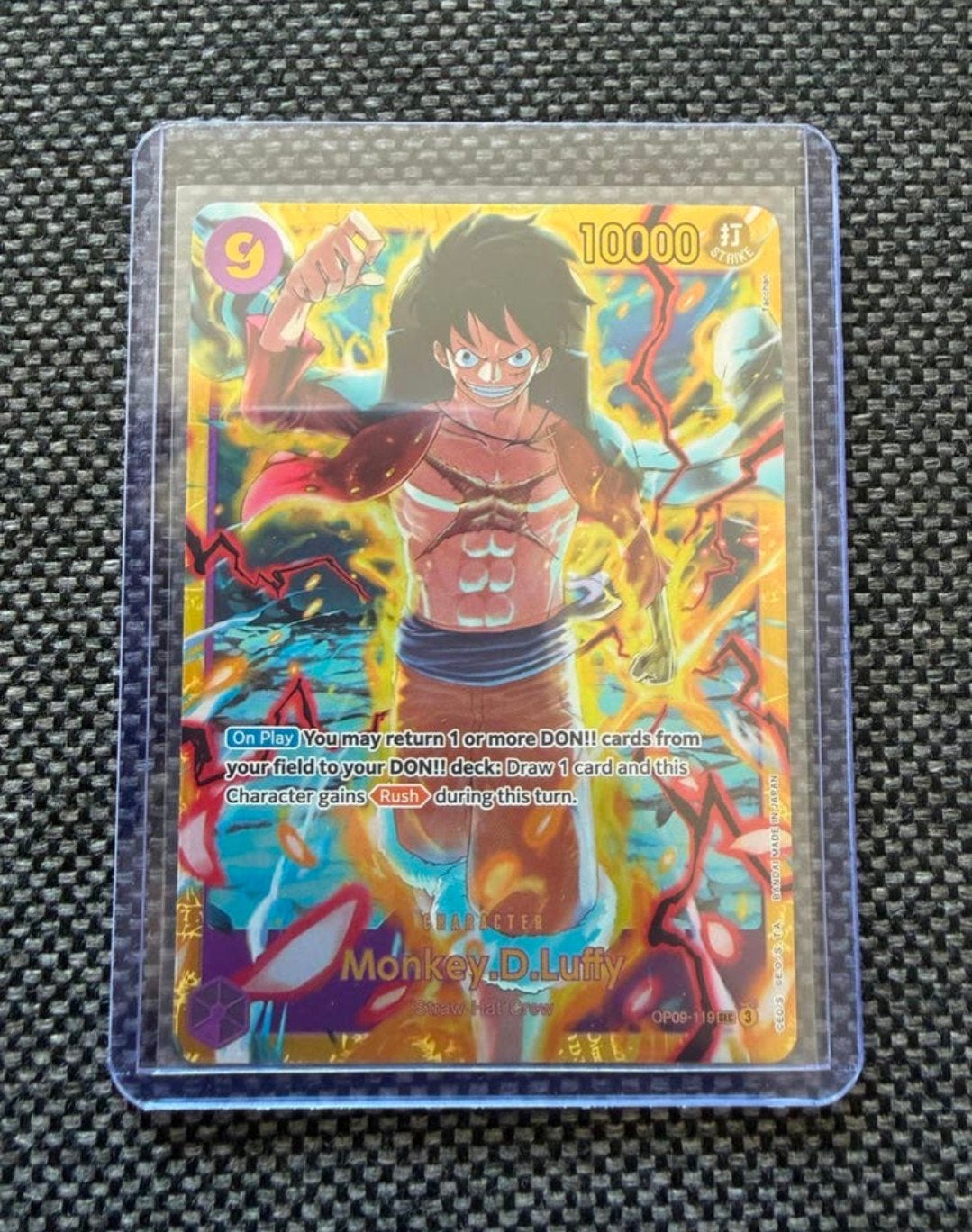 OP09-119 SEC Singe D. Luffy., Enlèvement ou Envoi