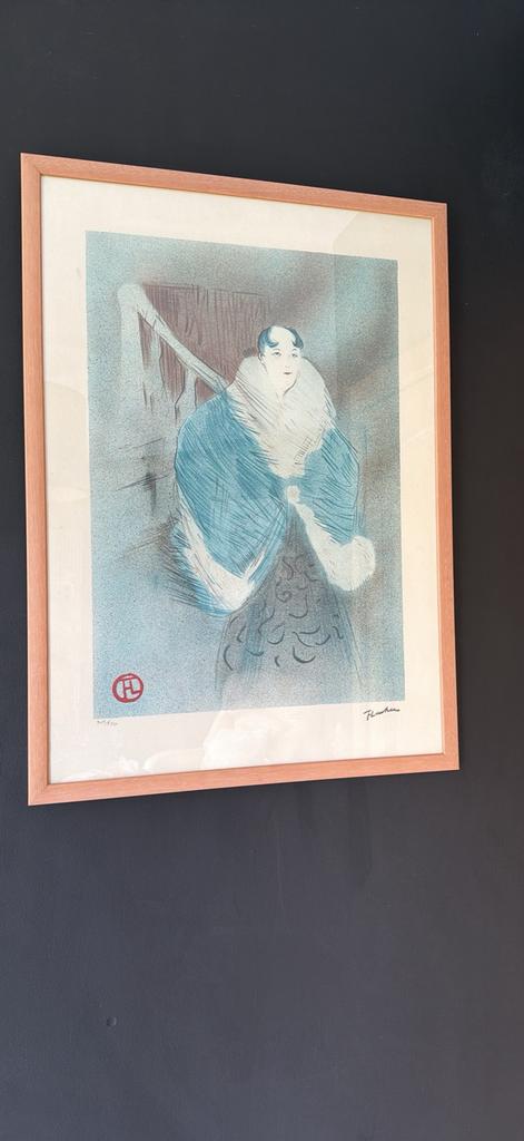 Henri de Toulouse-Lautrec. Litho n12 Elsa la viennoise, Enlèvement ou Envoi