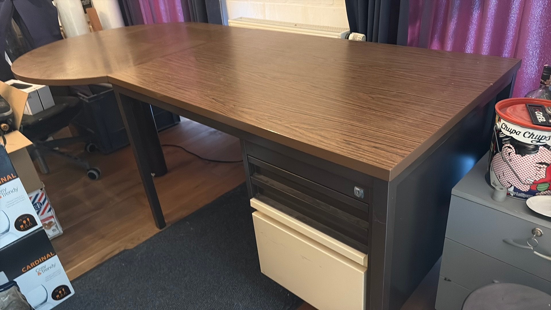 Vintage burea, Huis en Inrichting, Vintage, Ophalen, Zo goed als nieuw