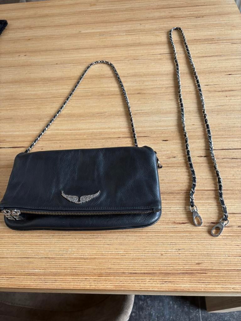 Sac à main Zadig & Voltaire avec très grande bandoulière, Enlèvement ou Envoi, Comme neuf, Sac à main