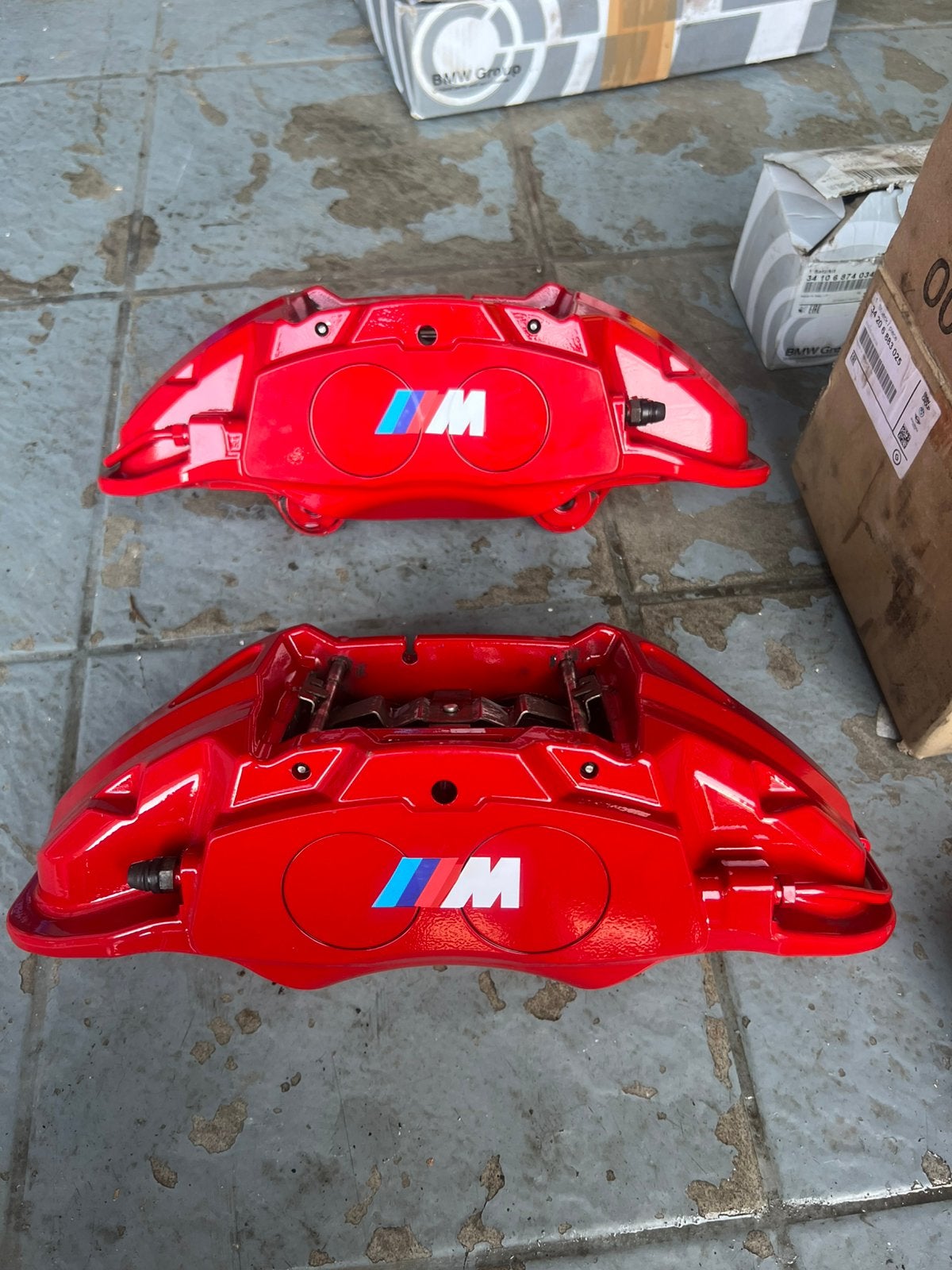 Freins M rouge pour bmw f40 et f44, Enlèvement, Utilisé, BMW