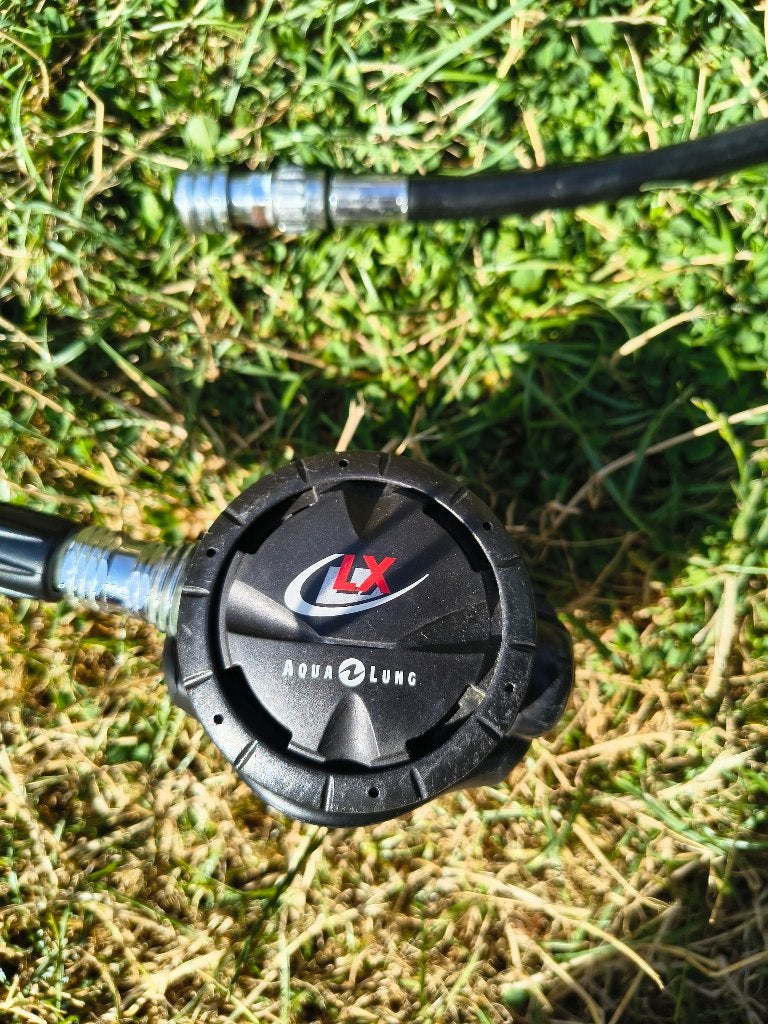 Ontspanner Aqualung, met octopus en manometer, Ophalen, Gebruikt, Overige typen