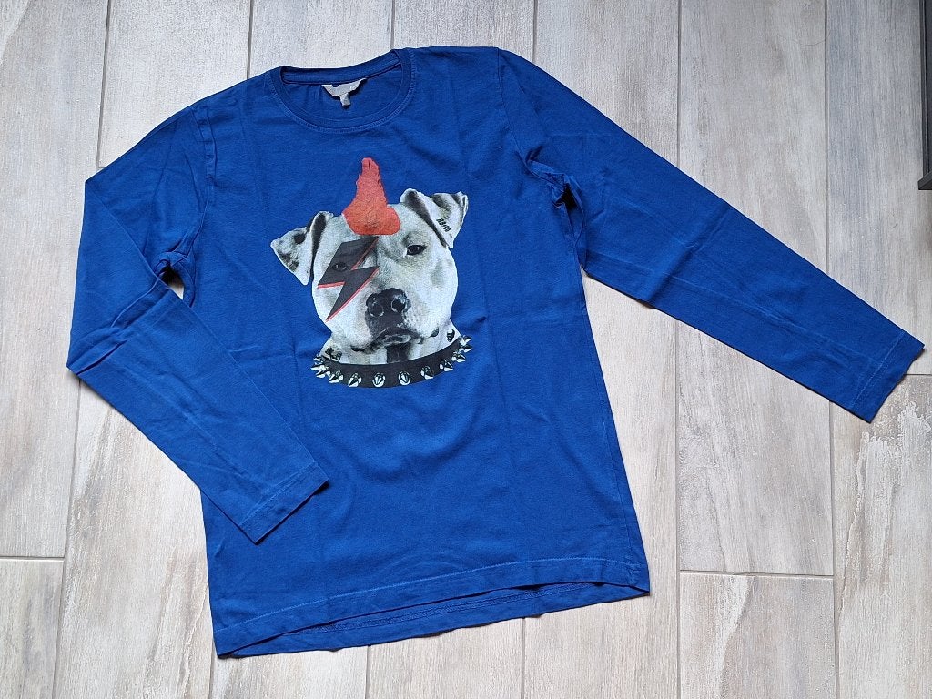 ★ M158 - Longsleeve Dog, Gebruikt, JBC, Ophalen of Verzenden, Shirt of Longsleeve