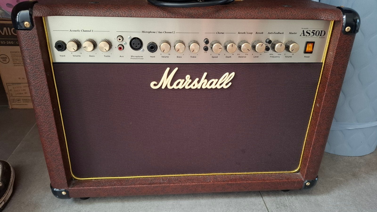 Marshall akoestische gitaar versterker, Enlèvement, Neuf, Guitare, Moins de 50 watts