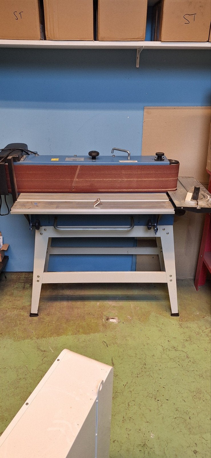 Bandschuurmachine HBM, Doe-het-zelf en Bouw, Ophalen, Bandschuurmachine