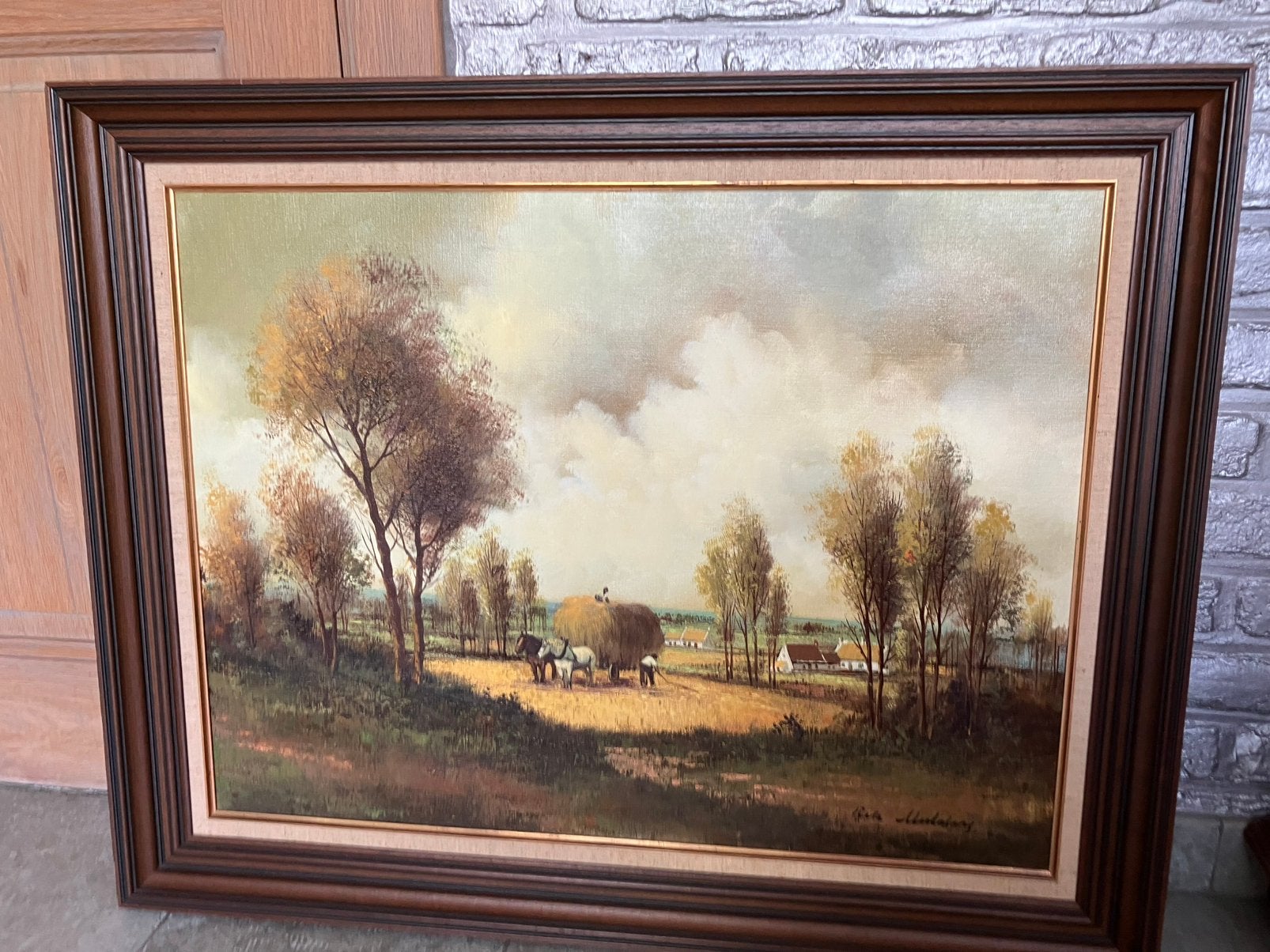 Schilderij, Antiek en Kunst, Kunst | Schilderijen | Klassiek, Ophalen