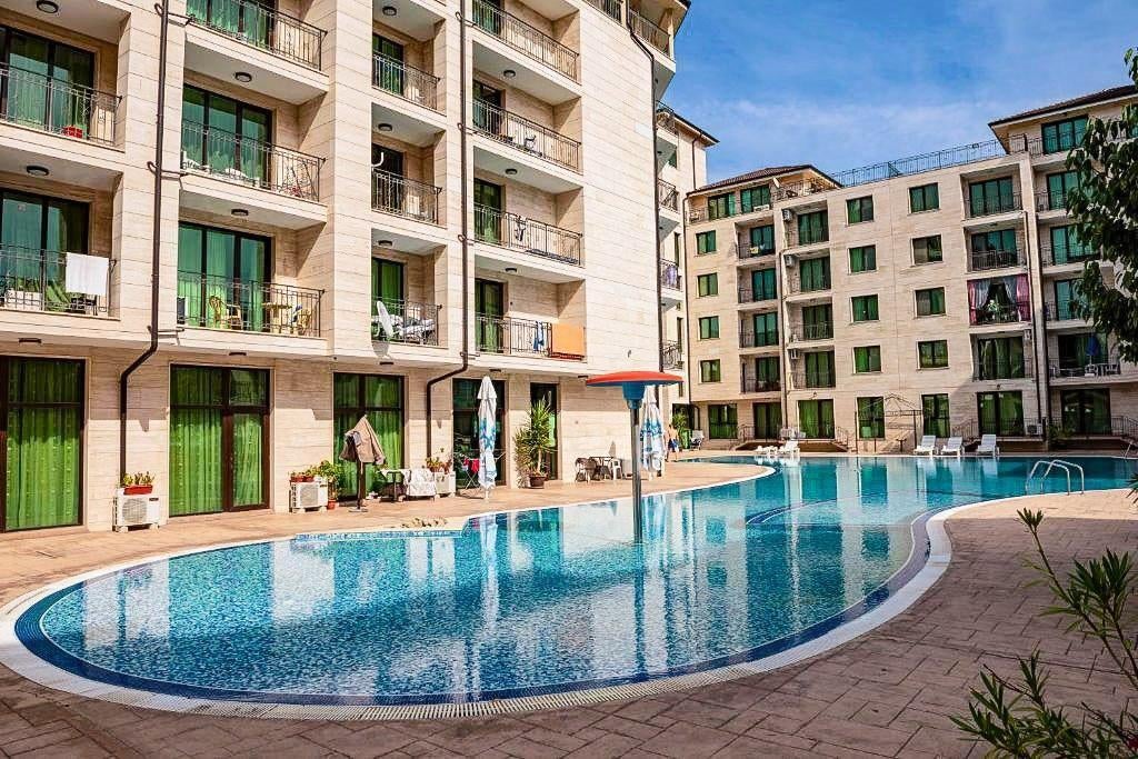 Appartement met één slaapkamer in Amadeus Lux, Sunny Beach, Immo, 55 m², Overig Europa, 2 kamers, Stad
