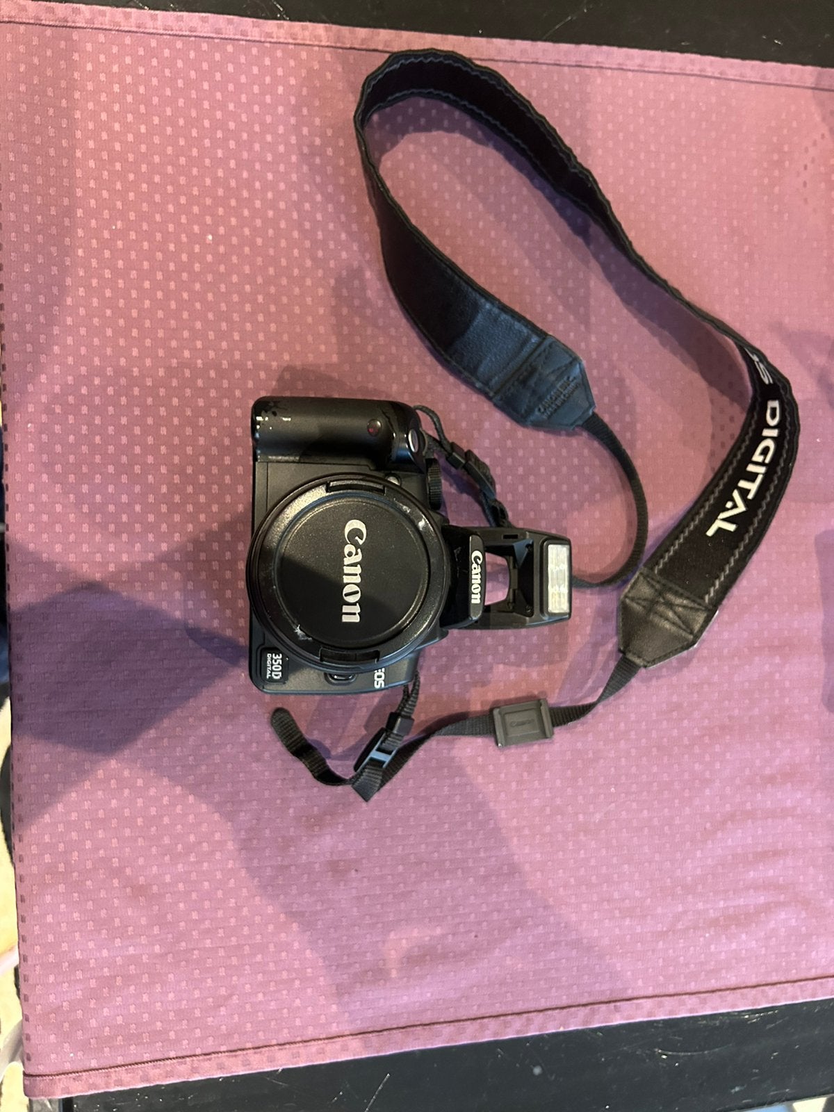 Canon 350D digital, Ophalen, Zo goed als nieuw, Accu, Canon