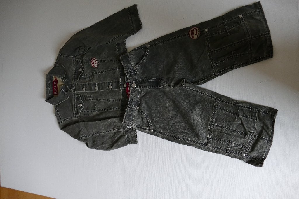 jeans jas+ broek: B.K.R.O. ( Beckaro), Enfants & Bébés, Vêtements enfant | Taille 128, Pantalon, Garçon, Enlèvement ou Envoi, Comme neuf