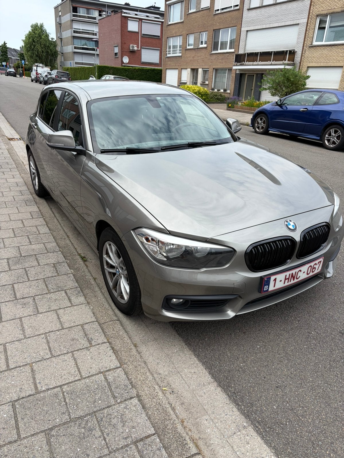 Mooi bmw 118d top conditie, Auto's, Beige, Diesel, 5 deurs, Particulier