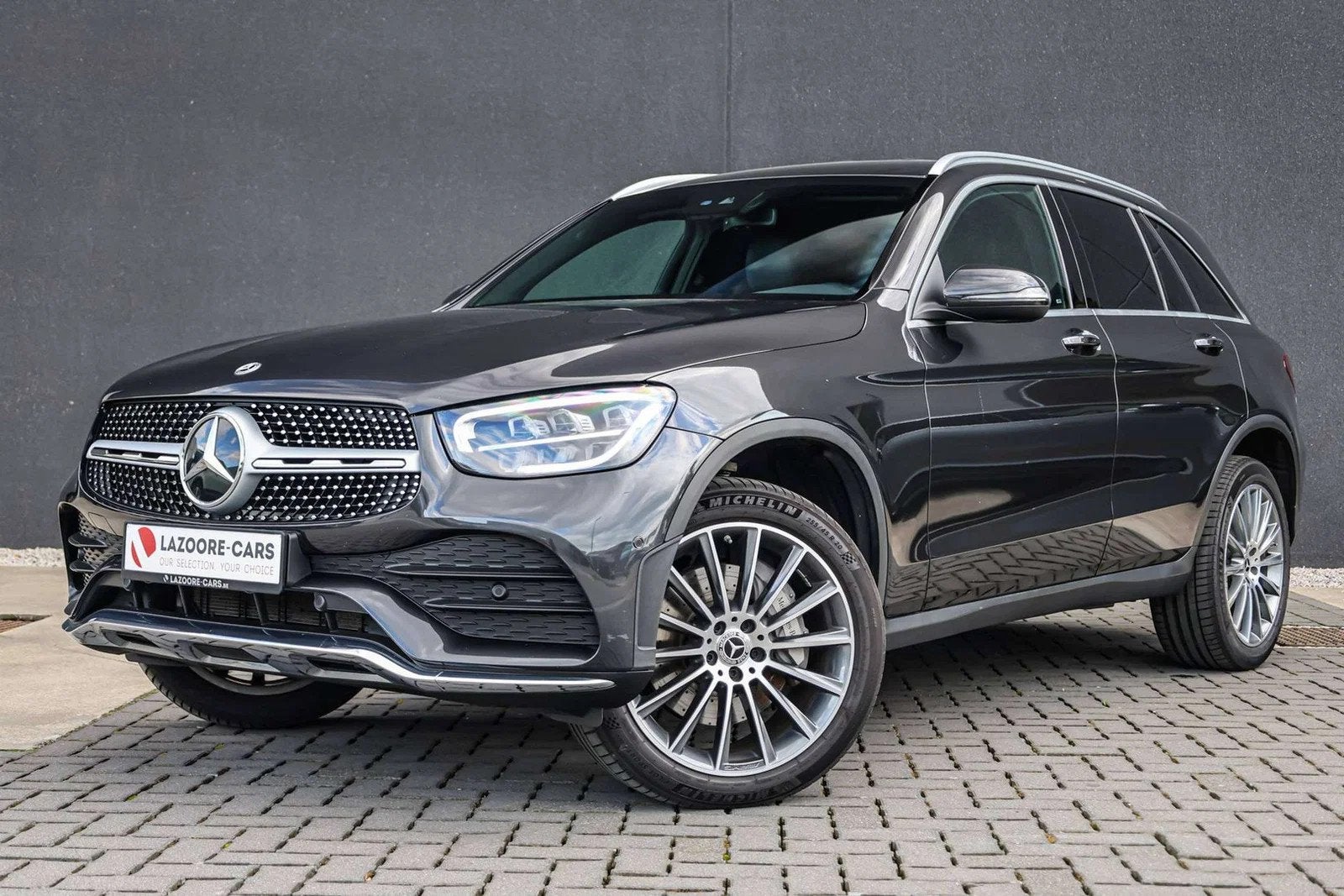 Mercedes-Benz GLC 300 GLC 300 e AMG 4-Matic PHEV high spec, Auto's, Automaat, Gebruikt, 4 cilinders, Zwart