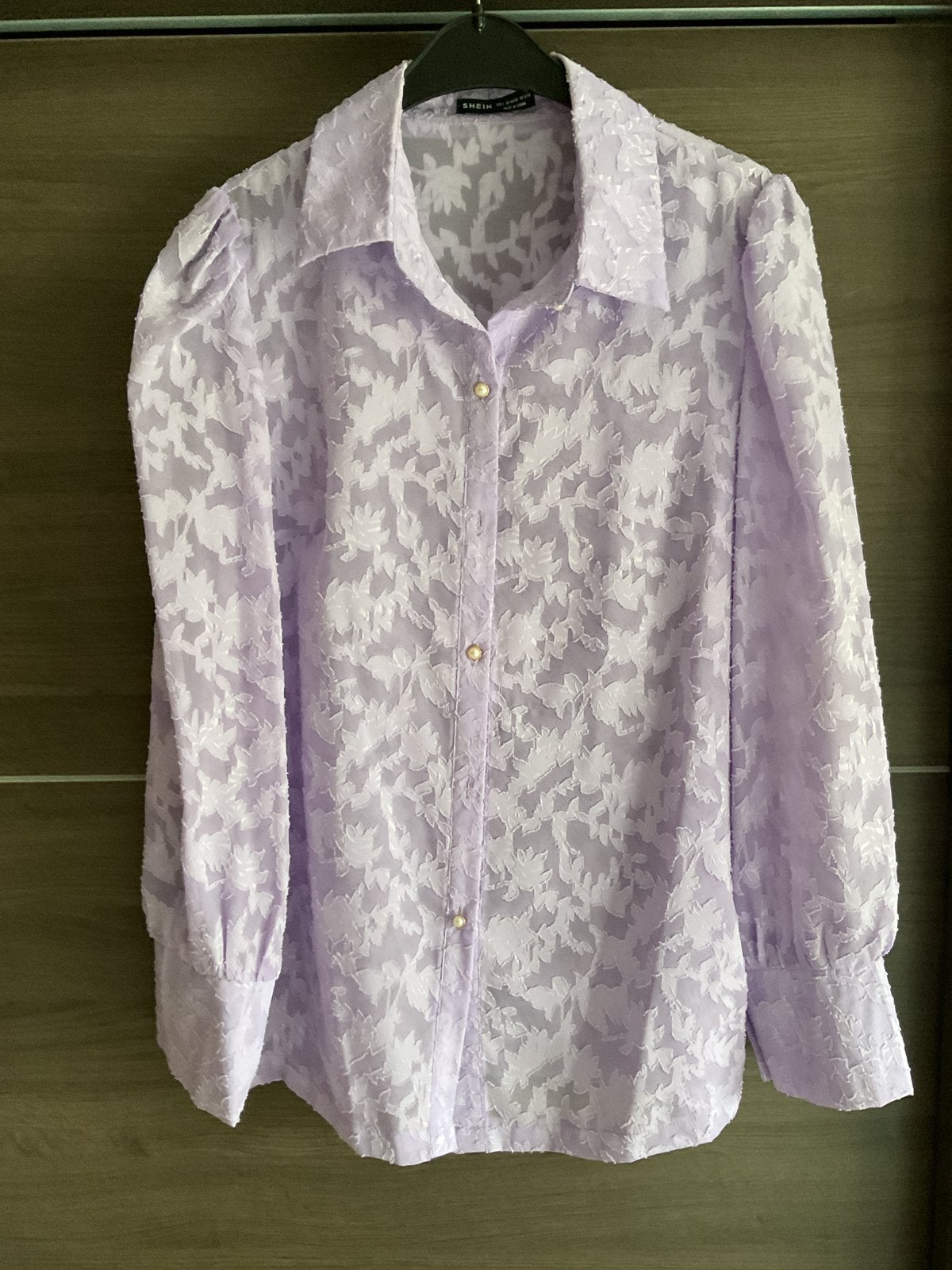 Blouse, Kleding | Dames, Ophalen of Verzenden, Zo goed als nieuw, Maat 42/44 (L), Paars