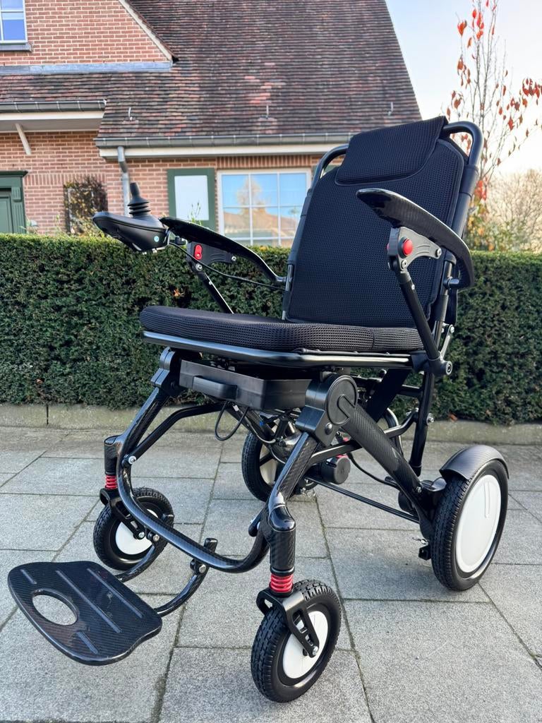 Fauteuil roulant Chaise électrique léger pliable et portable, Enlèvement ou Envoi, Pliant, Neuf, Fauteuil roulant électrique