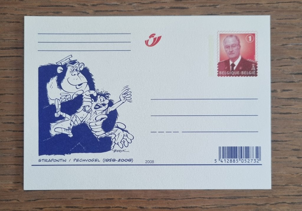 Carte postale ** Pechvogel Strapontin Berck 2008, Envoi, 1980 à nos jours, Non affranchie