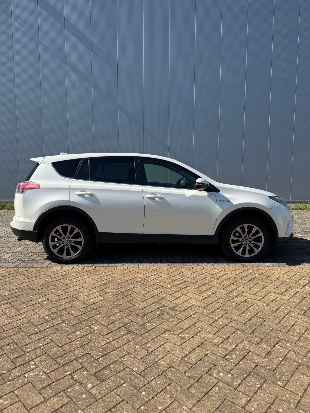 Toyota RAV4 Hybride, Auto's, Zwart, Wit, Leder, Bedrijf