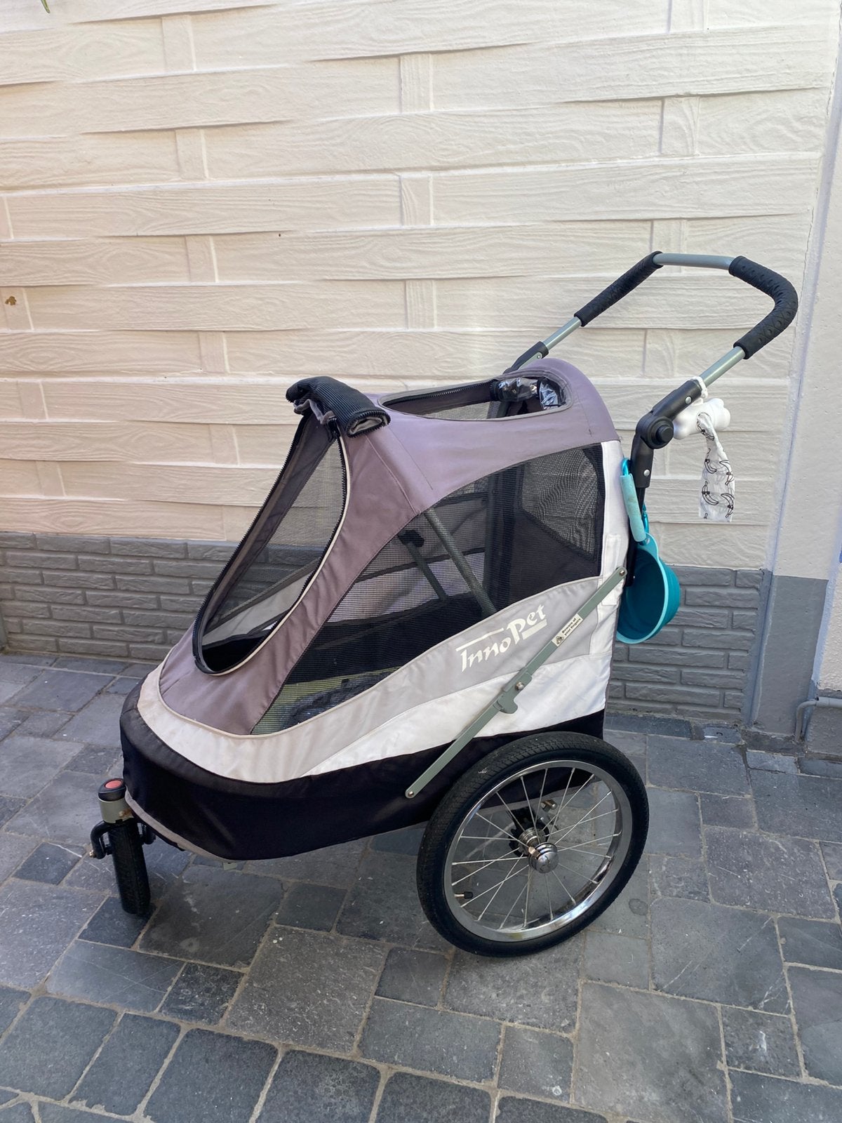 Honden buggy, Fietsen en Brommers, Ophalen, Gebruikt, Opvouwbaar, 20 tot 40 kg